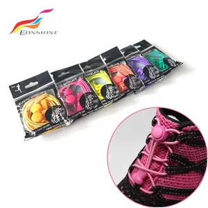 No Minimum One Size Fits All Adult and Kids No Tie Elastic Lock Lacing System Shoe Lace Shoelace