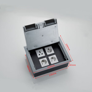 <span class=keywords><strong>Prise</strong></span> de sol pour e-commerce transfrontalier, 6 prises CA, 100-250V, compatible prises européennes, allemandes, américaines, thaïlandaises, françaises - Product Image 3