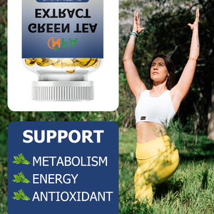 Wholesale Price Green Tea Extract Softgels with Green Tea Extract Promotes Metabolic Function Mental Clarity Maintain Energy - Product Image 6