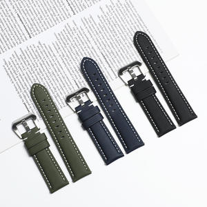 Bracelets pour montres <span class=keywords><strong>Panerai</strong></span>, accessoires pour hommes, <span class=keywords><strong>bracelet</strong></span> de rechange en tissu nylon, 20mm, 22mm, 24mm - Product Image 1