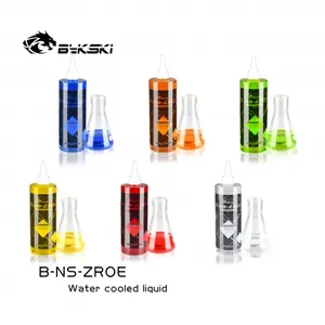 Le liquide refroidi à l'eau B-NS-ZROE Bykski est stable, durable et antibactérien. Le système refroidi à l'eau a une conductivité thermique