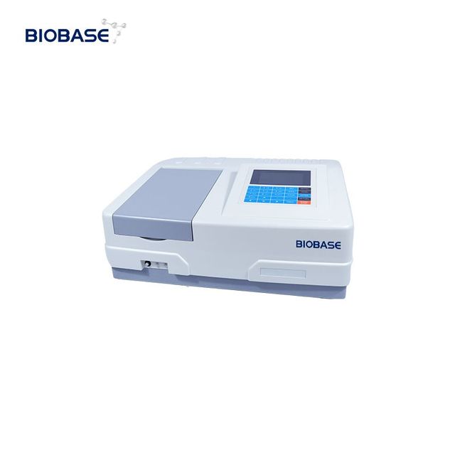 BIOBASE CHINA Double Beam Scanning UV/VIS Spectrophotometer Environmental Deuterium Lamp for Scientific and Industrial Lab
