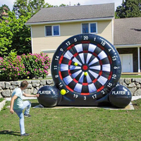 Chine Géant Personnalisé Football Football Coup de Pied Gonflable Jeu Cible Personnalisable Trampoline Gonflable pour L'amusement En Plein Air