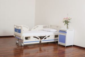 Fornitura di fabbrica tre funzione mobili medici altezza letti ospedalieri regolabili - Product Image 6