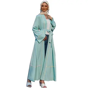 Juiste Prijs Waardig Moslim Nieuwe Stijl Robe Vrouwen Mode Ademend Zuidoost-aziatische Jurk