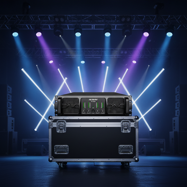 Factory Price 3U 4 Channel 4*1100W Class H Professional Power Amplifier for Line Array Subwoofer Live Sound Stage DJ Outdoor