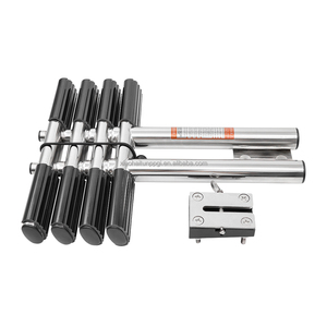 Échelle de plongée pour bateau 316 télescopique OEM échelle de plongée marine petit dauphin marin acier inoxydable argent haut miroir polonais 1 PC Yacht - Product Image 4