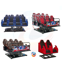 Metaverse Nouveauté Parc d'attractions Équipement de cinéma 7D Standard 6 Dof 6 sièges Simulateur de cinéma 5D