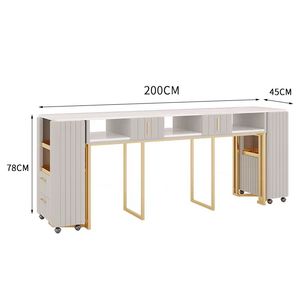 Nail Salon <b>Table</b> and Chair Set with Vacuum Cleaner <b>Manicure</b> <b>Table</b> Beauty Salon Nail Salon Sofa <b>Table</b> and Chair - Product Image 5