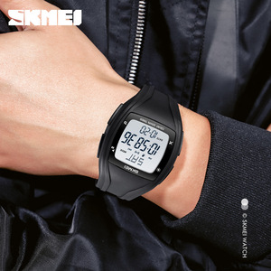 Skmei Digital Watch Pink Camouflage Unisex Water Resistant 5Bar Countdown Timer Sport Watch - Product Image 3