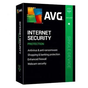 Software Antivirus de Protección de Privacidad en Línea para PC/Mac/Android/Linux, 1 DISPOSITIVO/1 AÑO, Código en Línea para AVG Internet Security 2022, en Stock - Product Image 1