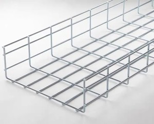 亜鉛メッキ鋼線メッシュケーブルトレイ（データセンター産業用ケーブル管理サポート） - Product Image 1