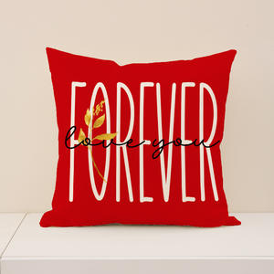 Housse de <span class=keywords><strong>coussin</strong></span> pour la Saint-Valentin, festivals européens et américains, impression de cœur, taie d'oreiller décorative, <span class=keywords><strong>coussin</strong></span> de décoration pour la Saint-Valentin, VP031 - Product Image 6