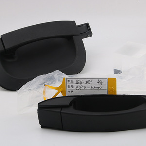 Manija de puerta exterior Corino para camioneta moderna 82650-4E000 82660-4E000 Izquierda Derecha Plástico Negro - Product Image 3