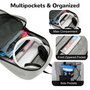 Polyester Lightweight Foldable Hiking <b>Backpack</b> With Bungee Cord Waterproof Large Capacity for Trekking Camping Outdoor Travel - Product Image 4