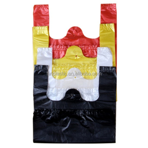 Bolsa de Plástico Tipo Camiseta con Impresión de Logotipo, Bolsa de Basura de Plástico Biodegradable, Bolsas de Plástico Tipo Camiseta Económicas - Product Image 1