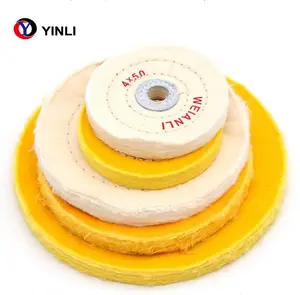 Buffing Cloth Wheel Spiral Cotton Wheel Sewn Cloth Polishing Buffing Cloth Wheel