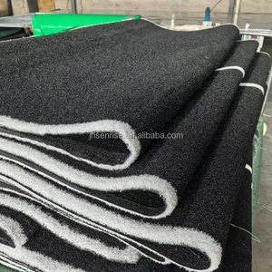 Gazon artificiel à motif <span class=keywords><strong>pelouse</strong></span> pour salle de sport, piste de sprint fonctionnelle, herbe synthétique pour entraînement à domicile et fitness - Product Image 4