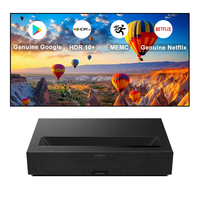 Pour Formovie 2200 ISO Lumens Native 4K Smart Home Theater Ultra Short Throw DLP 4K Laser Projector avec 2G RAM et lampe LED