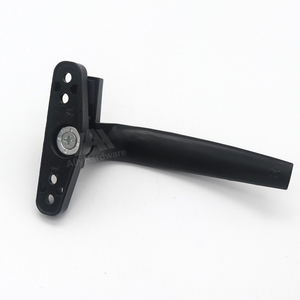 มือจับหน้าต่างบานเปิดแบบล็อคได้ ดีไซน์ทันสมัย ผลิตจากอลูมิเนียมอัลลอยด์ ด้านขวา สำหรับห้องครัวและอพาร์ตเมนต์ จัดจำหน่ายโดยตรงจากโรงงานสำหรับโรงแรม - Product Image 4