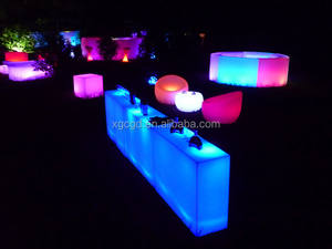 Table de DJ avec lumière rougeoyante pour location/fête Table de cocktail à lumière LED pour <span class=keywords><strong>Homebar</strong></span> - Product Image 5