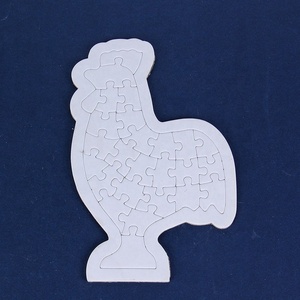 Rompecabezas de papel blanco para colorear, tablero de rompecabezas DIY para niños, juguete de pintura de graffiti, rompecabezas de alienígenas, rompecabezas en blanco al por mayor - Product Image 3
