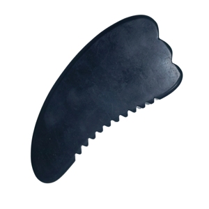 Jade noir Xiuyan, serpentine, jade noir, jade néphrite, thérapie Gua Sha pour le visage - Product Image 5