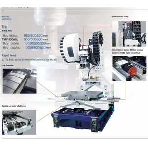 VP-10 trung tâm gia công đứng máy phay CNC | Bộ điều khiển fanuc/Mitsubishi - Product Image 4
