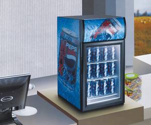 Hôtel Smart 42L Mini bar réfrigérateur/réfrigérateur/congélateur avec porte vitrée - Product Image 1