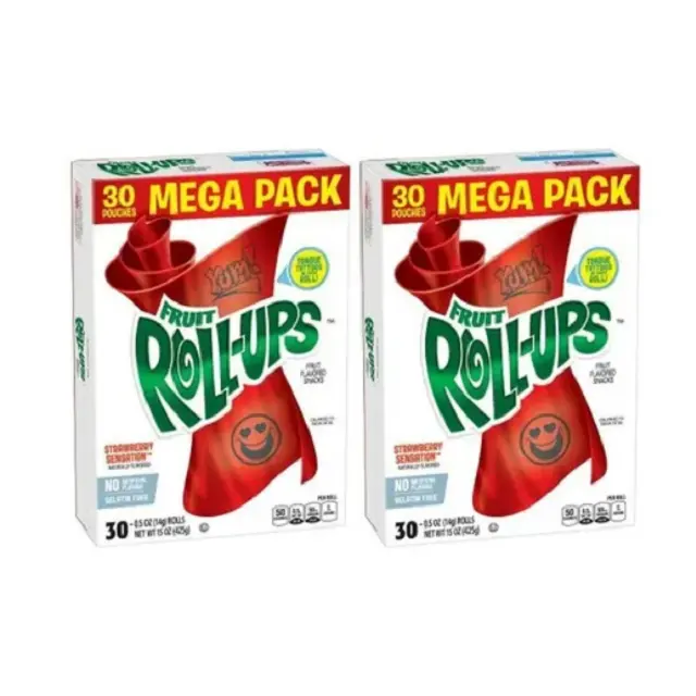 Fruit Roll-Ups Variety Pack 140g | Beliebte amerikanische Süßigkeiten