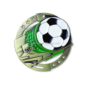 Chất lượng cao tùy chỉnh in ấn bạc thể thao Châu Âu bóng đá mỹ huy chương bóng đá 3D vô địch huy chương khắc - Product Image 3