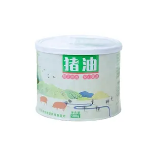 Barattolo di latta di fornitura all'ingrosso con coperchio facile da aprire e coperchio in plastica antipolvere per conserve alimentari SZSYTN-118