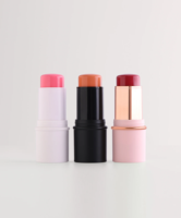 Bâton de fard à joues végétalien imperméable à longue durée de vie, bâton de fard à paupières à haute teneur en Pigment, bâton de fard à joues crème de maquillage