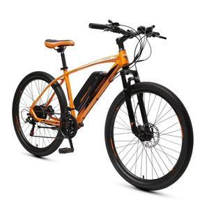 Bicicleta Eléctrica Económica E-MTB de 21 Velocidades, 26 Pulgadas, Motor Trasero de 36V/250W, 10.4Ah, Sin Escobillas, Suspensión Completa, Hidráulica, de Acero, con Batería de Litio CY - Product Image 1