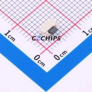 HX TS24CAZJ 160gf Tactile Switch SMD-4P,4.6x1.9mm Switch Single Pole Single Throw Square Button 1.6N Horizontal Mount - Product Image 1