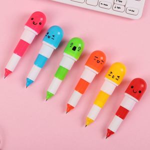 Stylo bille rétractable fantaisie en forme de pilule, mignon, pour enfants - Product Image 3