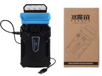 Grosir Laptop Gaming Notebook Cooling Pad Mute Air Extracting Kipas Pendingin Radiator Panas Turbo dengan Kabel USB