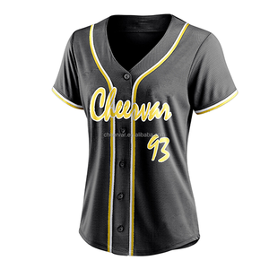 Drop Ship Baseball & Softball Wear Sublimation Baseball Trikot für die Jugend - Product Image 2