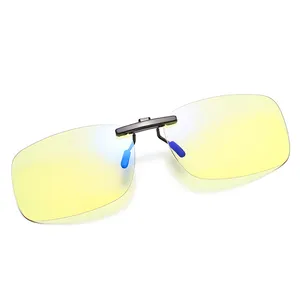 Anti Glare Clip Op Zonnebril Over Bril Mannen Vrouwen Compact Fit Non-Flip Up