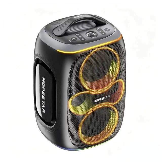 HOPESTAR PARTY130 ULTRA 450W  Party Boombox,Dual Wireless Mics,IPX6 Waterproof RGB Speaker for Outdoor Home Karaoke