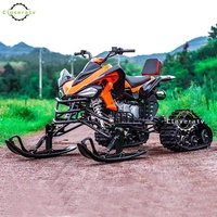 CloverATV chinois 4 temps 200CC Quad Snowbike moto de sport pour adultes