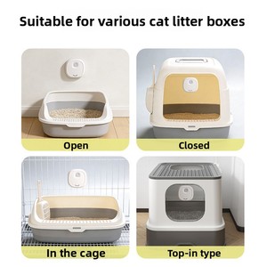 Eliminador de Olores Inteligente para Mascotas, Desodorizante Silencioso de Iones Negativos, Purificador de Aire para Areneros de Gatos y Baños de Perros - Product Image 3
