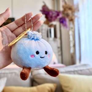 ตุ๊กตาขนมปังซาลาเปาจีน HECION ขนาด 8 ซม. น่ารัก สไตล์เทียนจิน ของเล่นพวงกุญแจ ของตกแต่งกระเป๋า - Product Image 6