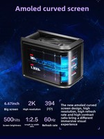 Refroidisseur d'eau pour processeur tout-en-un ROG RYUO Dragon King 4e génération avec écran incurvé 360 ARGB pour ordinateur de bureau
