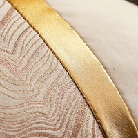 Populaire Vente Lisse Satin Jacquard Taie D'oreiller Canapé Décor Personnalisé Satin Taie D'oreiller avec Fermeture Éclair
