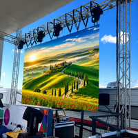 Kiralık LED Ekran 4K Tam Renkli P2.6 P2.9 Ön Servisli Video Duvarı Canlı Konser DJ Kabini Etkinlikleri için