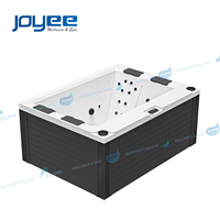 Spa Jacuzzi extérieur pour 4 personnes, minimaliste, fabricant JOYEE, OEM, spa de jardin Ariestech Balboa Whirlpool