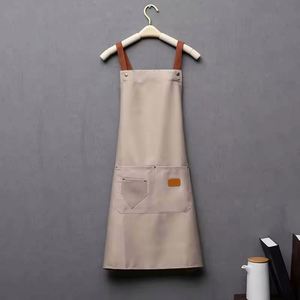 Tablier de cuisine et de barista réglable, imperméable, résistant à l'huile, lavable, pour serveur et charpentier - Product Image 6