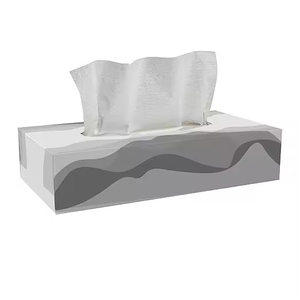 กระดาษเช็ดหน้าเนื้อนุ่ม ผลิตจากเยื่อไม้บริสุทธิ์ 2-3 ชั้น ซึมซับดี ผลิตจากเยื่อไผ่และเยื่อกระดาษรีไซเคิล สำหรับใช้ในบ้าน - Product Image 4