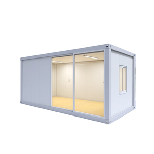 Casa Contenedor Prefabricada, Kits de Aislamiento de Acero Tipo Sándwich, Oficina en Casa, Unidades de Almacenamiento Portátiles, Oficina Contemporánea Personalizada - Product Image 5